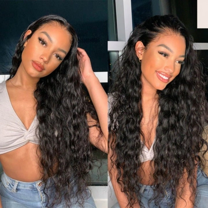 13x4 Transparent HD Lace Front Loose Deep Wave Glueless Human Hair Wig - Geeta Hair