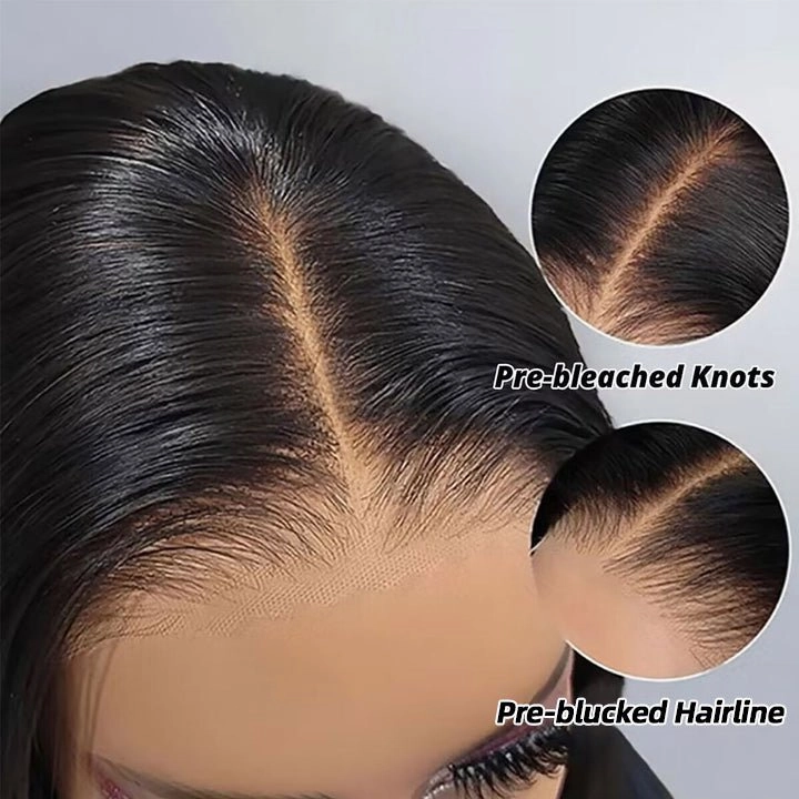 24 Hours Shipping Highlight Brown Glueless G1B/30 Color Body Wave 13x4 HD Lace Front Wig Pre Plucked 180% Density
