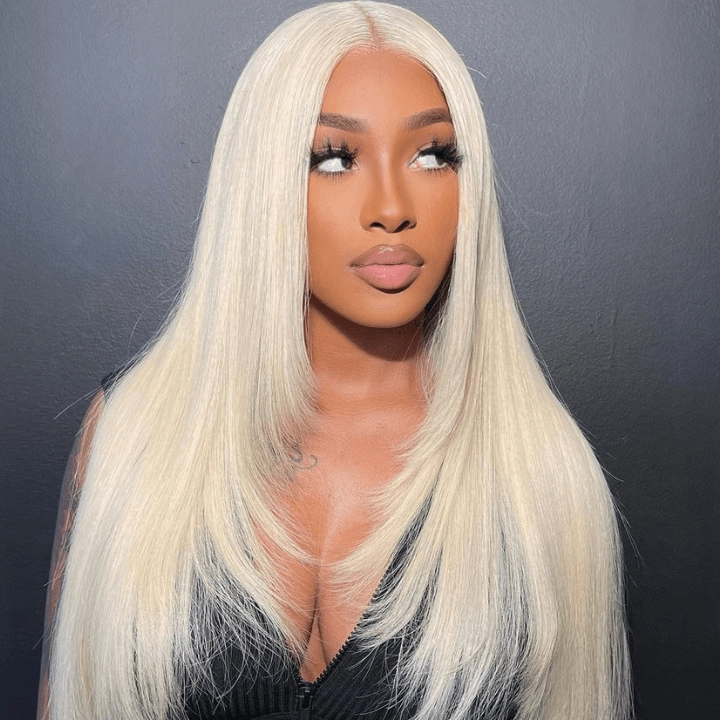 613 Blonde Hair 4x4/13x4 Transparent Layered Straight Wig With Bnags/ No Bangs 6x4.5 HD Butterfly Haircut Human Hair Wigs-Geeta Hair