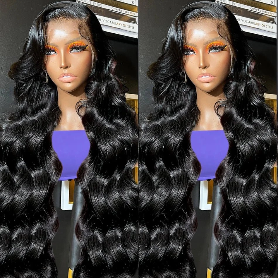 $199=30inch 13x4 HD Lace Front Loose Deep Wave Glueless Human Hair Wig Long Loose Wave HD Lace Wigs No Code Needed