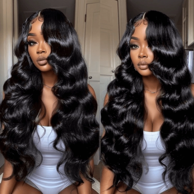 $199=30inch Tiktokers Recommend 180% Density Body Wave HD Lace Frontal Wig Pre Bleached Glueless Wigs-Geeta Hair