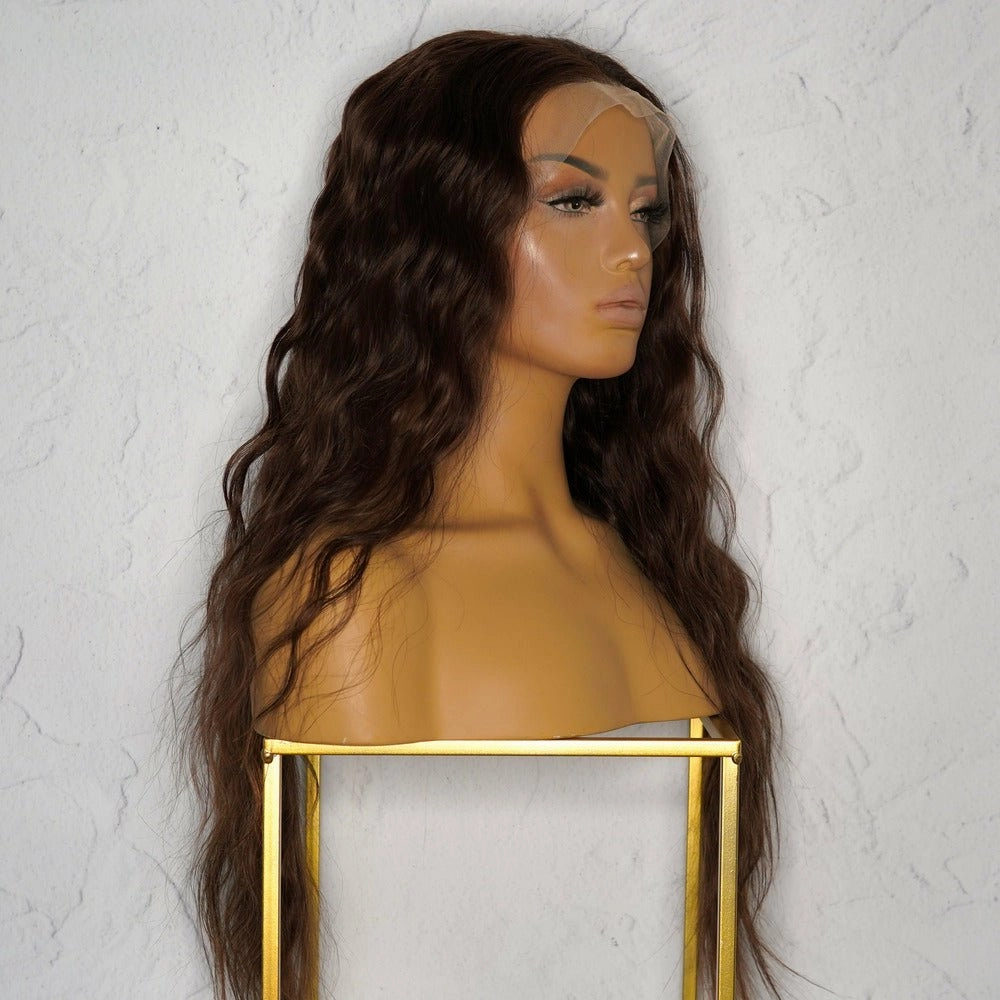 #2 Dark Brown Lace Front Wig - SAMPLES