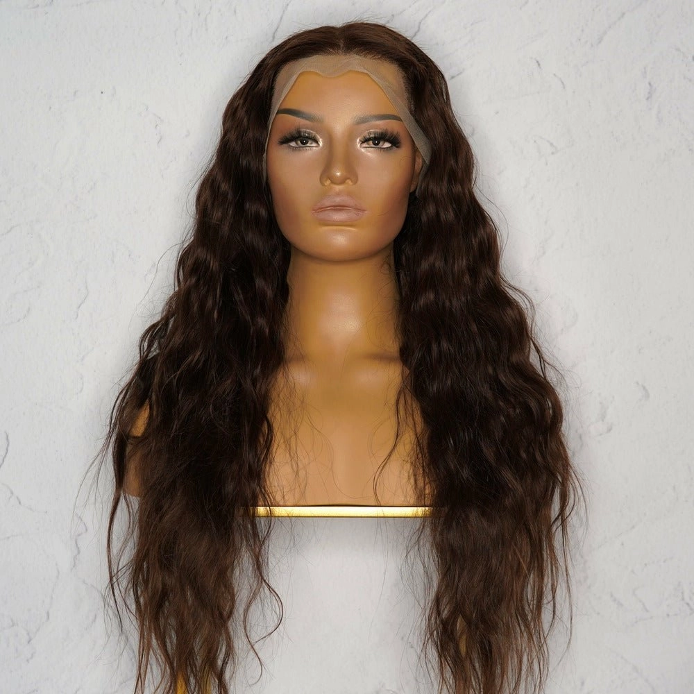 #2 Dark Brown Lace Front Wig - SAMPLES