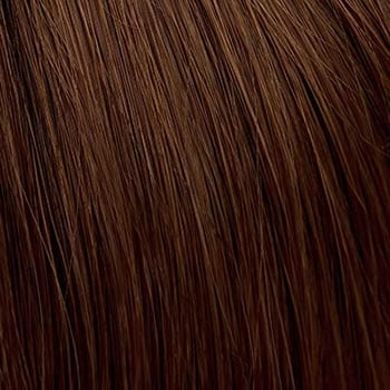 A short brown vintage style wig with waves: Rita