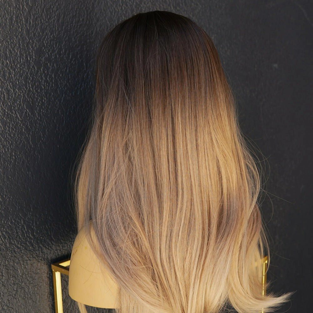 ADDISON Ombre Brown Fringe Wig