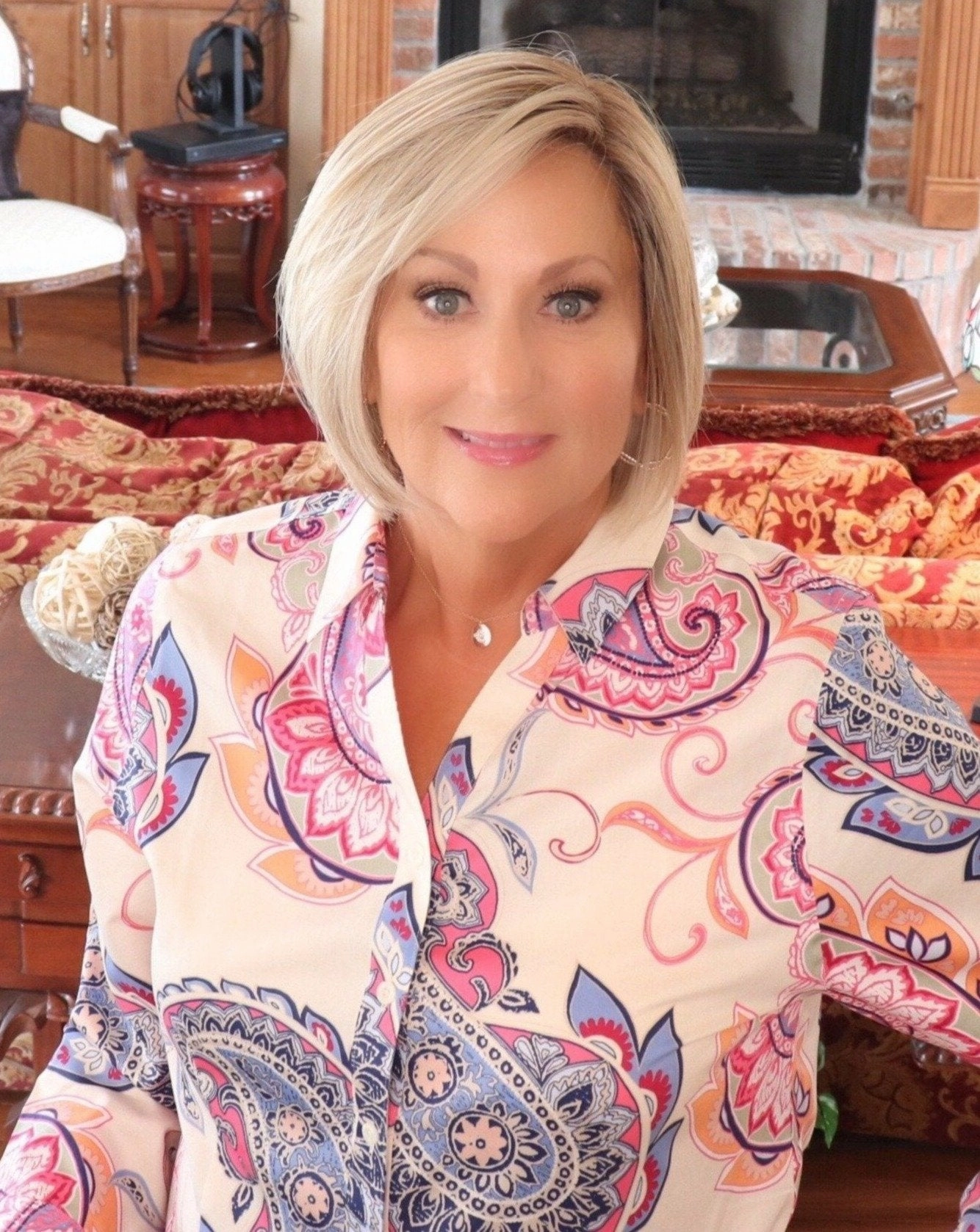 Adore Wig by Ellen Wille | Human Hair/Heat Friendly Synthetic Blend Hair | Petite/Average Cap