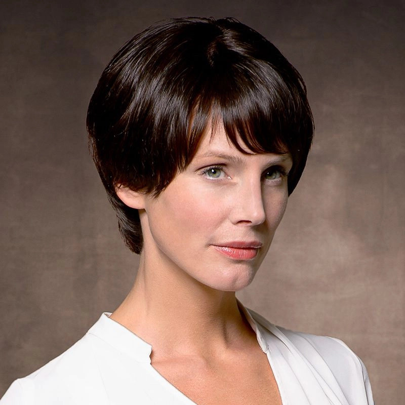 Adriana RH Petite Human Hair Mono/Hand-Tied Lace Front Wig By Belle Madame