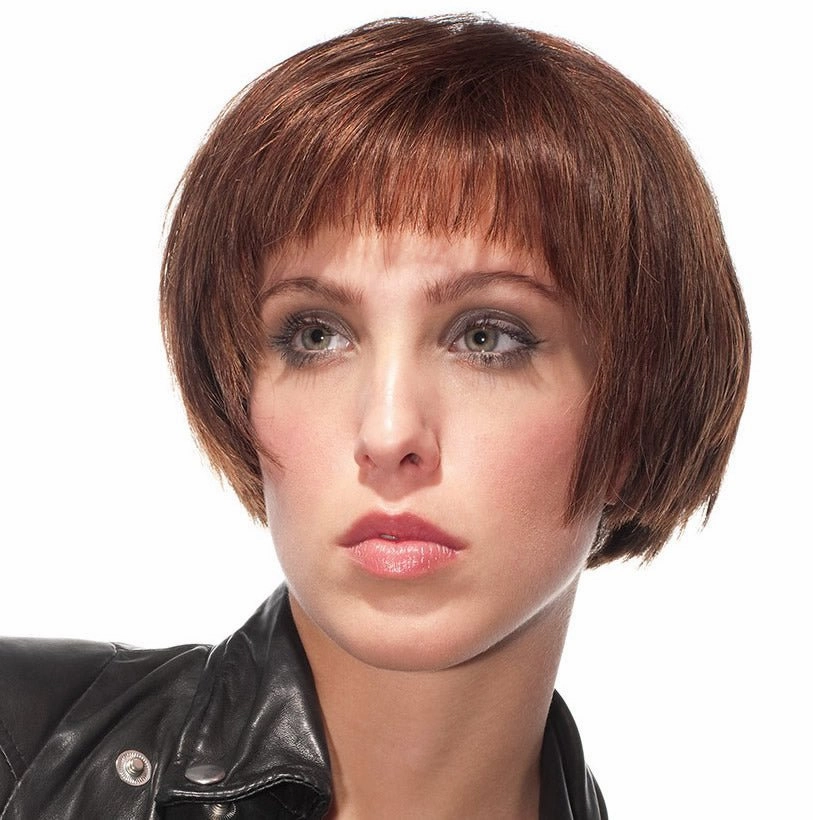 Adriana RH Petite Human Hair Mono/Hand-Tied Lace Front Wig By Belle Madame