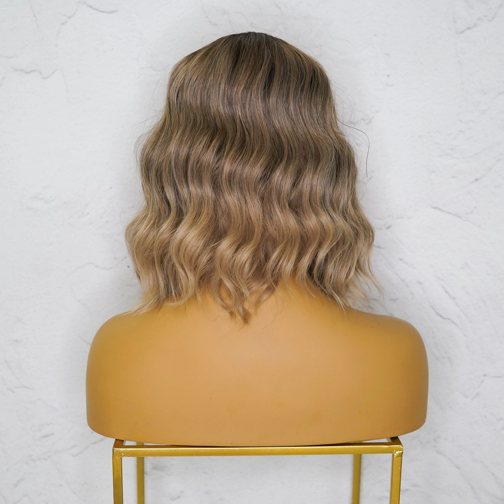ALESSANDRA Ombre Ash Blonde Lace Front Wig