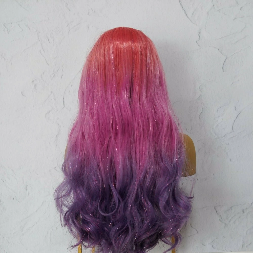 AMBER Tinsel Glitter Ombre Lace Front Wig
