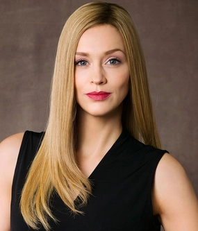 Anastasia Long Large RH Human Hair Mono/Hand-Tied Lace Front Wig By Belle Madame