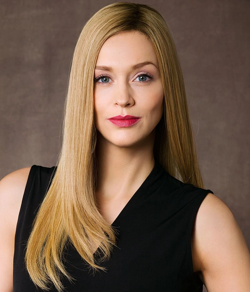 Anastasia Long Large RH Human Hair Mono/Hand-Tied Lace Front Wig By Belle Madame