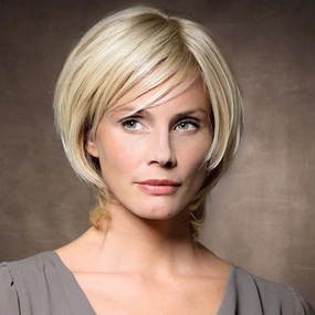 Anastasia RH Petite Human Hair Mono/Hand-Tied Lace Front Wig By Belle Madame