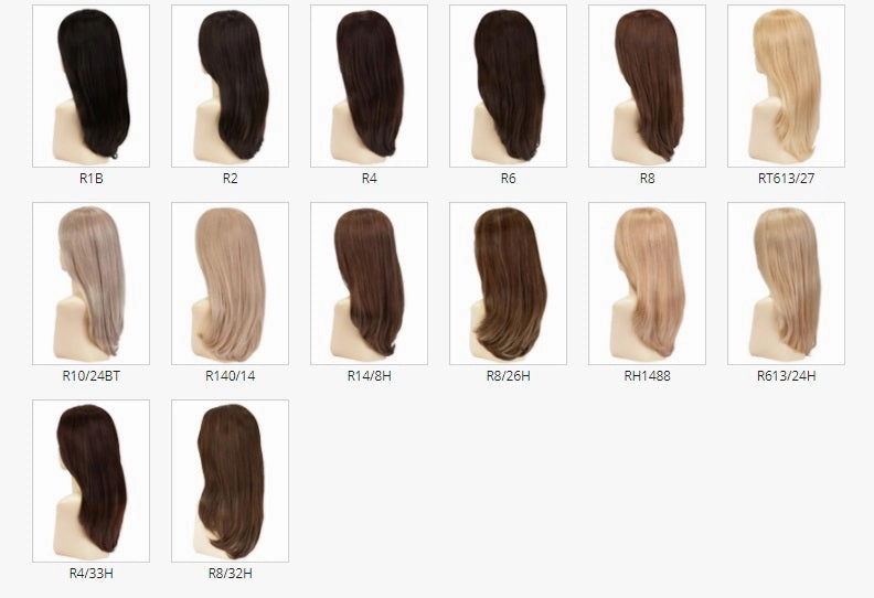 Angelina Wig by Estetica | Remy Human Hair Hair | Average Cap