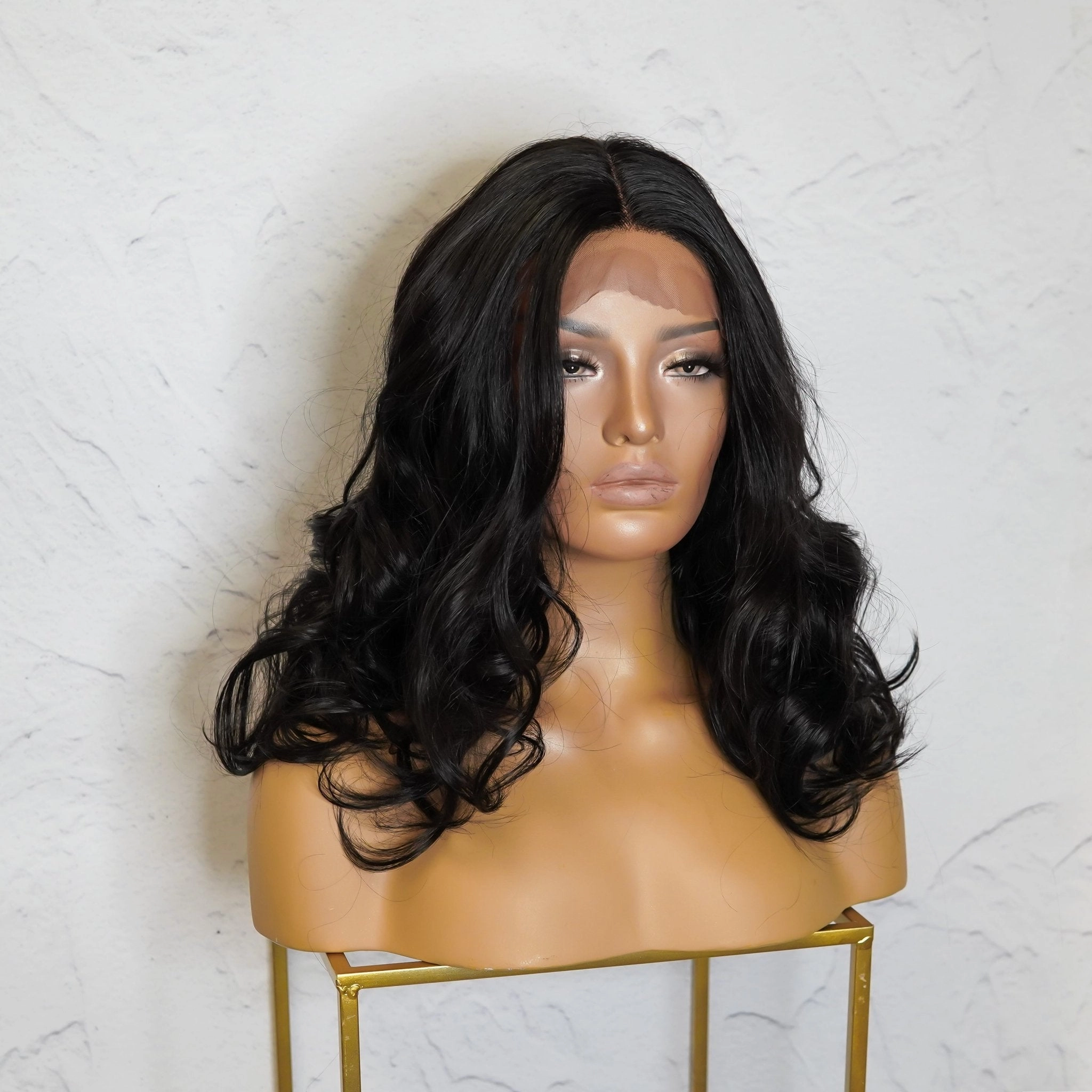 ANIKA Black Lace Front Wig