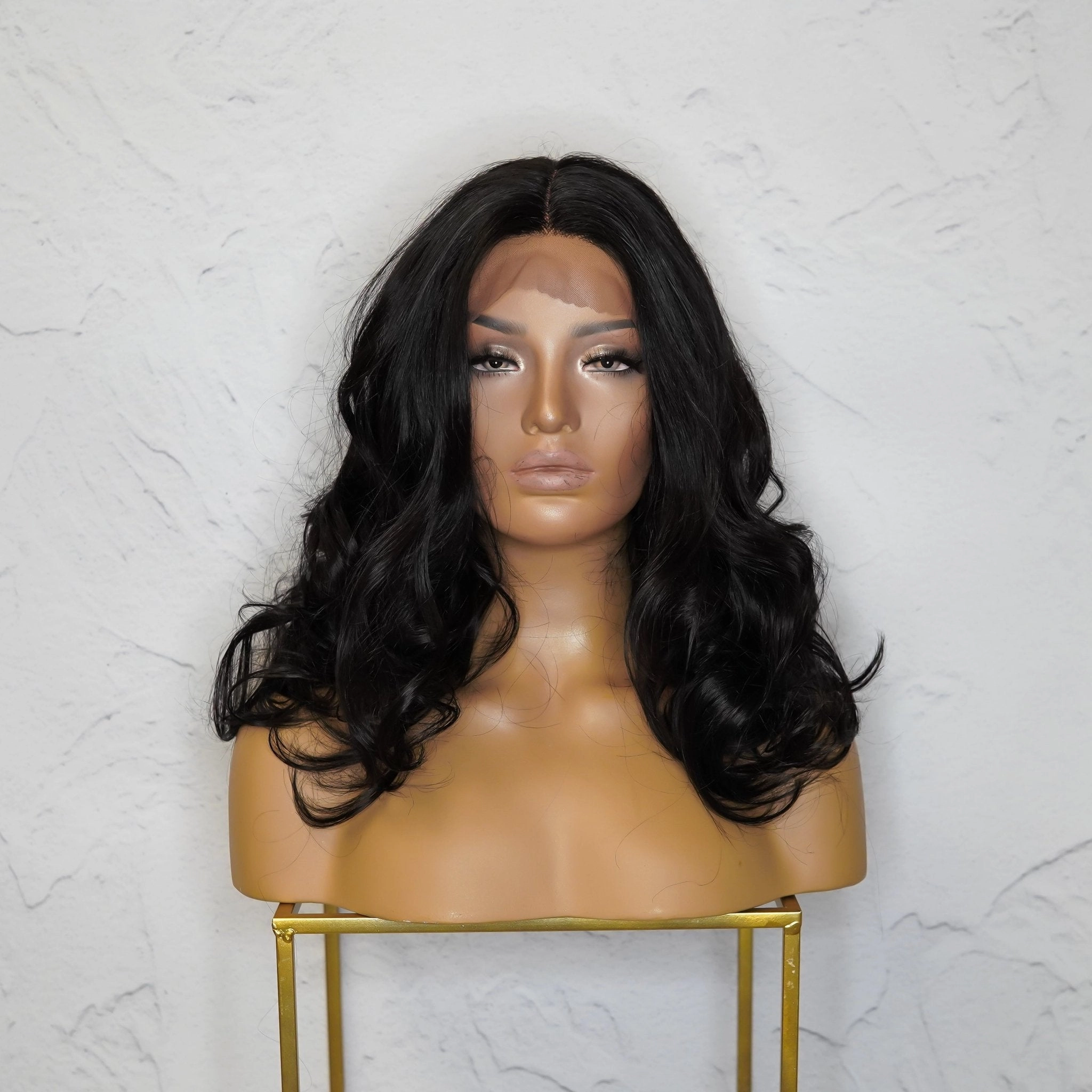 ANIKA Black Lace Front Wig