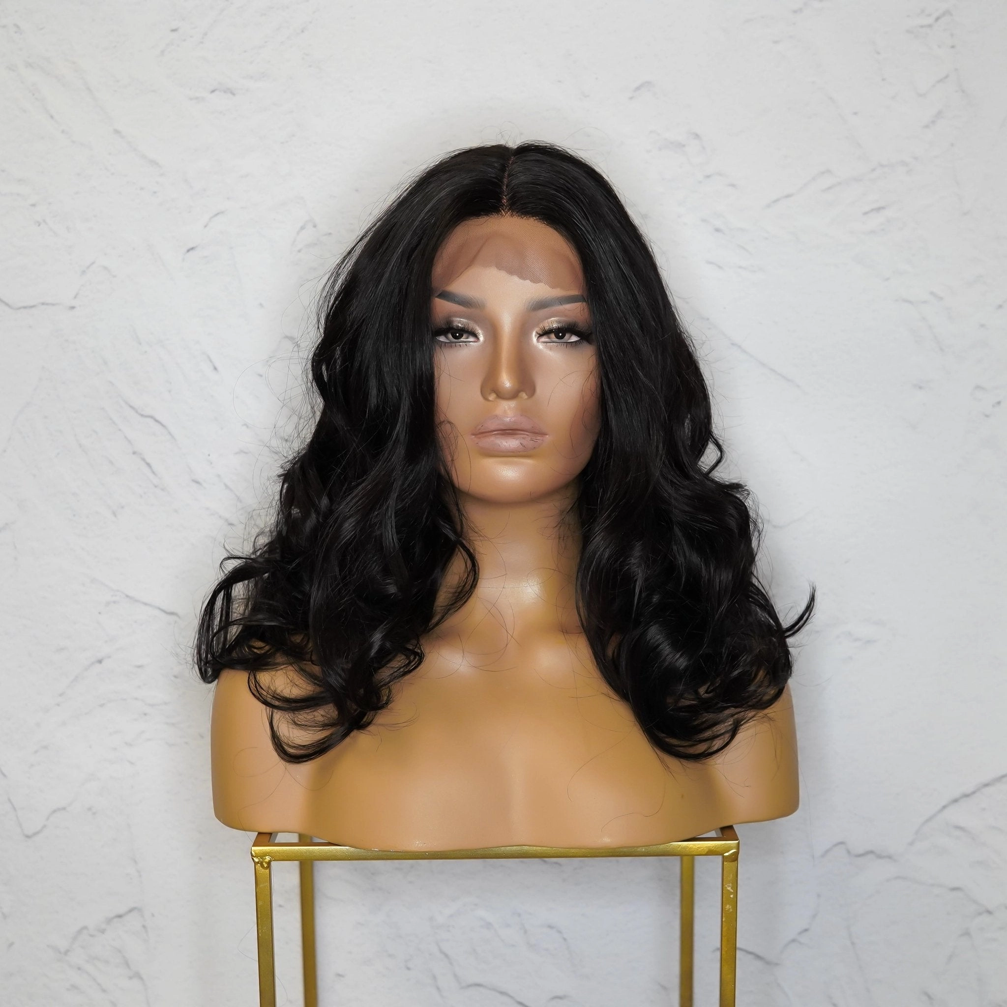 ANIKA Black Lace Front Wig