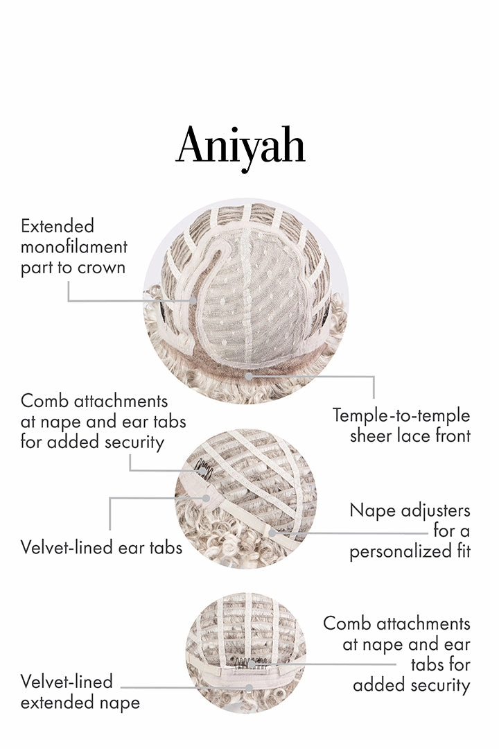 Aniyah Wig by Kim Kimble | Heat Friendly Synthetic Hair | Average Cap