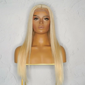 ASHANTI Blonde Human Hair Lace Front Wig