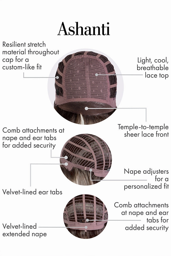 Ashanti Wig by Kim Kimble | Heat Friendly Synthetic Hair | Average Cap