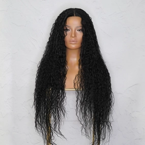 ATHENA Black Lace Front Wig