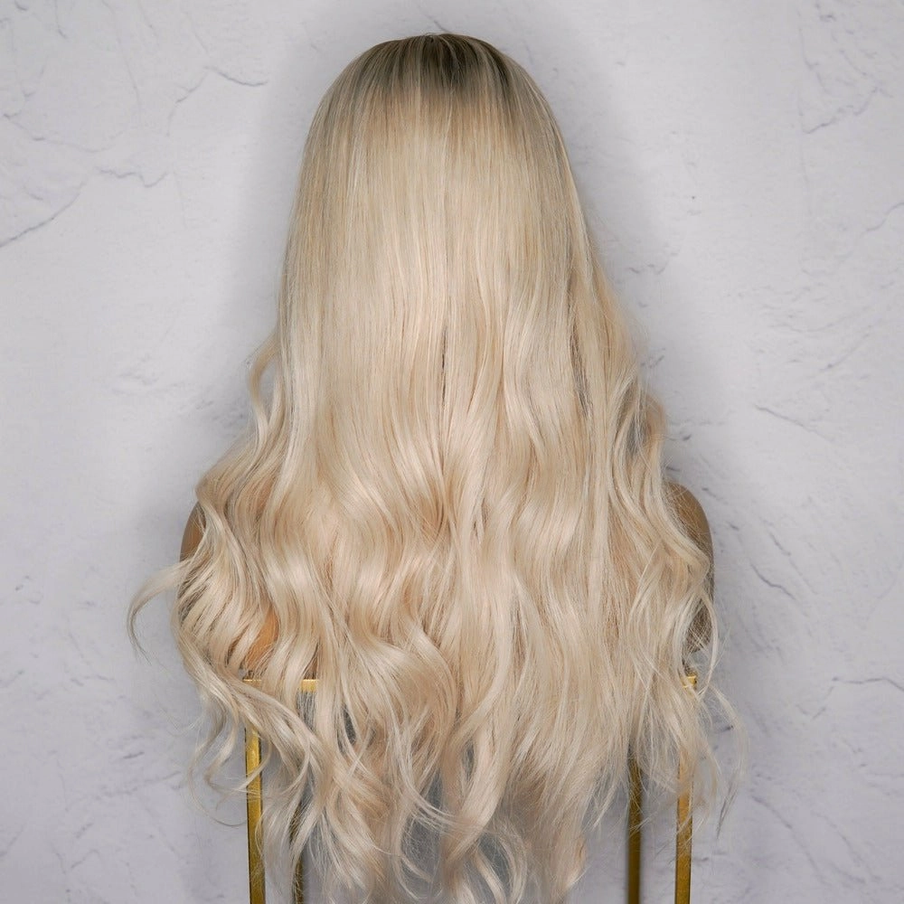 AVALON Blonde Human Hair Full Lace Wig