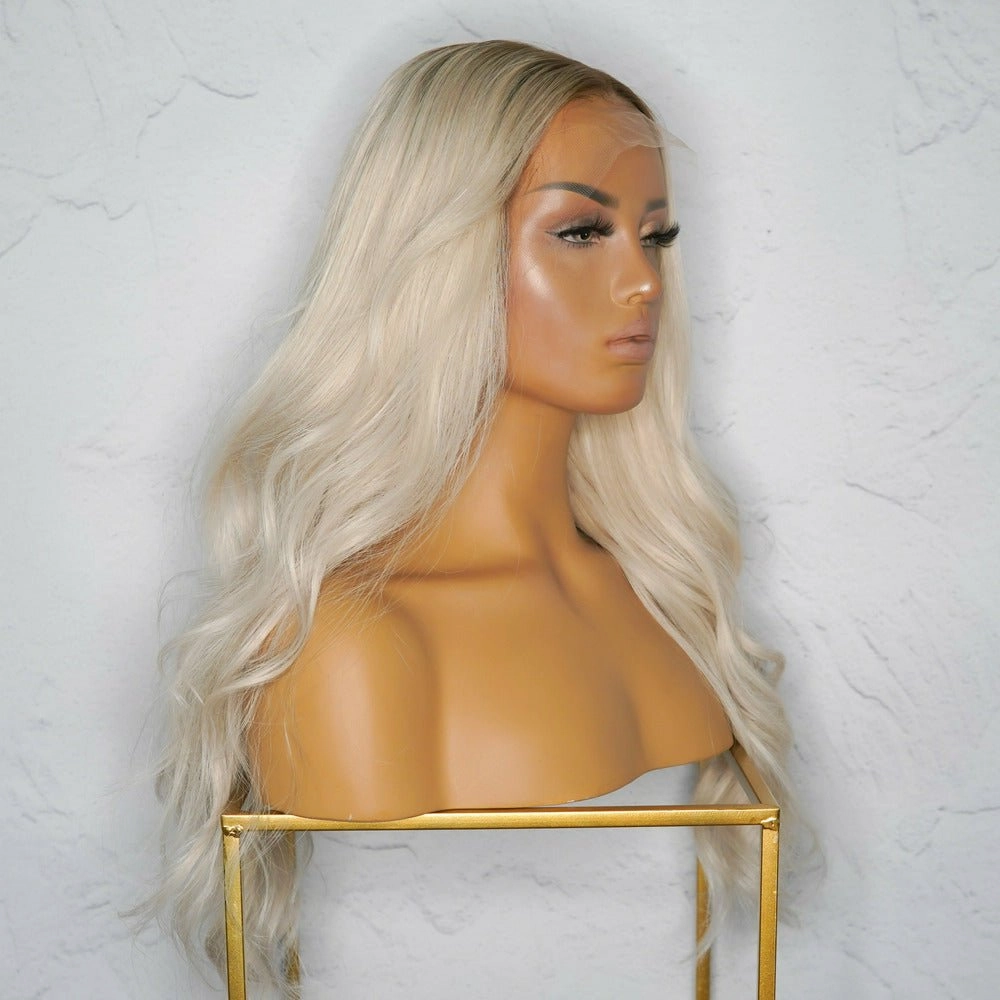 AVALON Blonde Human Hair Full Lace Wig
