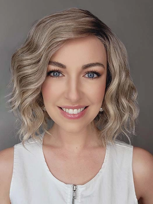 Beaming Beauty | Synthetic Lace Front Wig (Mono Part)