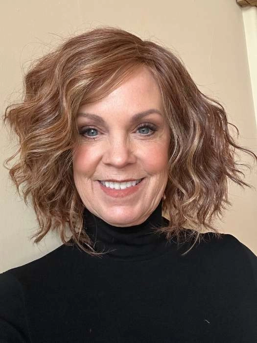Beaming Beauty | Synthetic Lace Front Wig (Mono Part)
