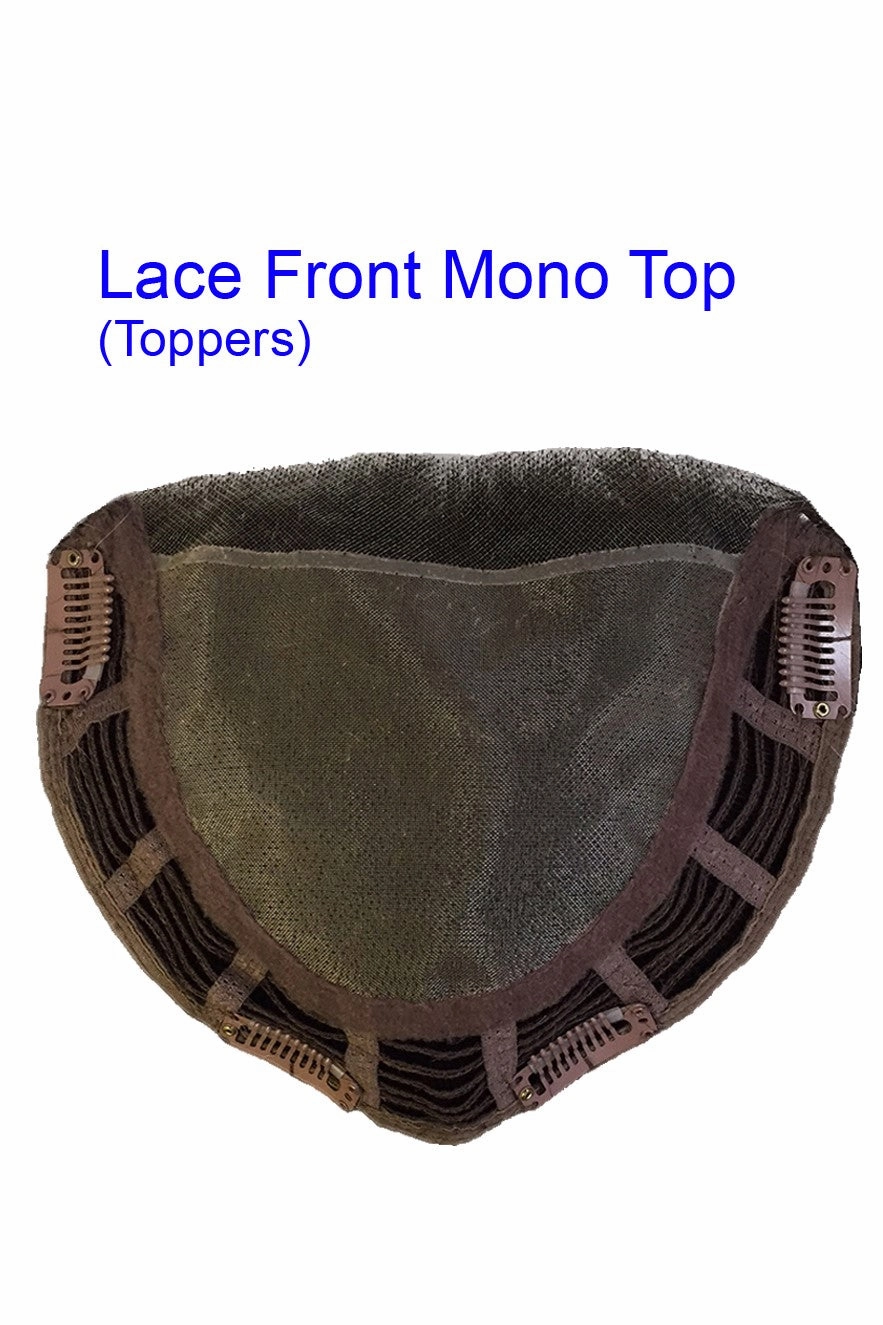 Belle Tress Toppers - Lace Front Mono Top Peerless 19  (#7016)
