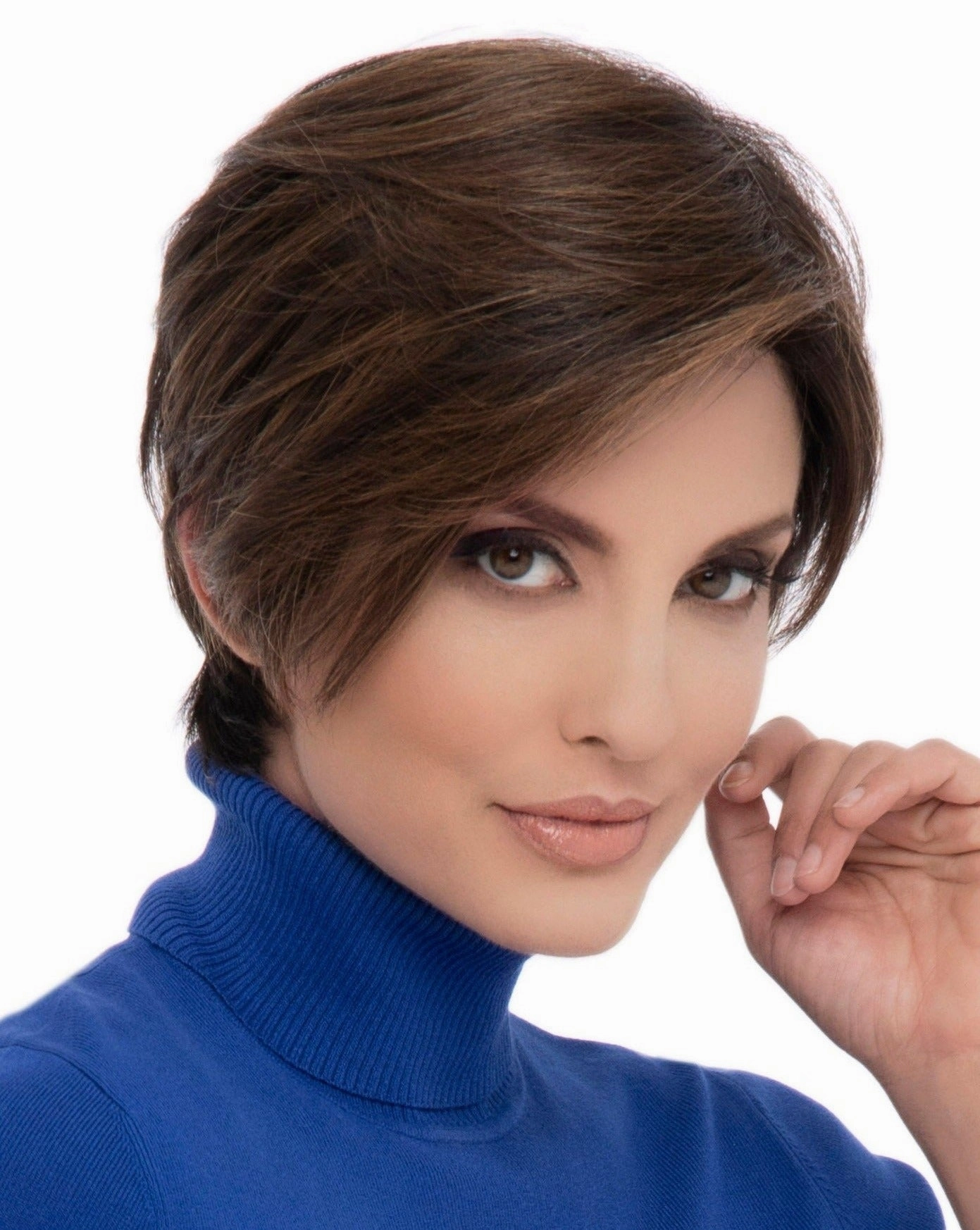 Billie Wig by Envy | Human Hair/Heat Friendly Synthetic Blend Hair | Average Cap