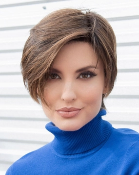Billie Wig by Envy | Human Hair/Heat Friendly Synthetic Blend Hair | Average Cap