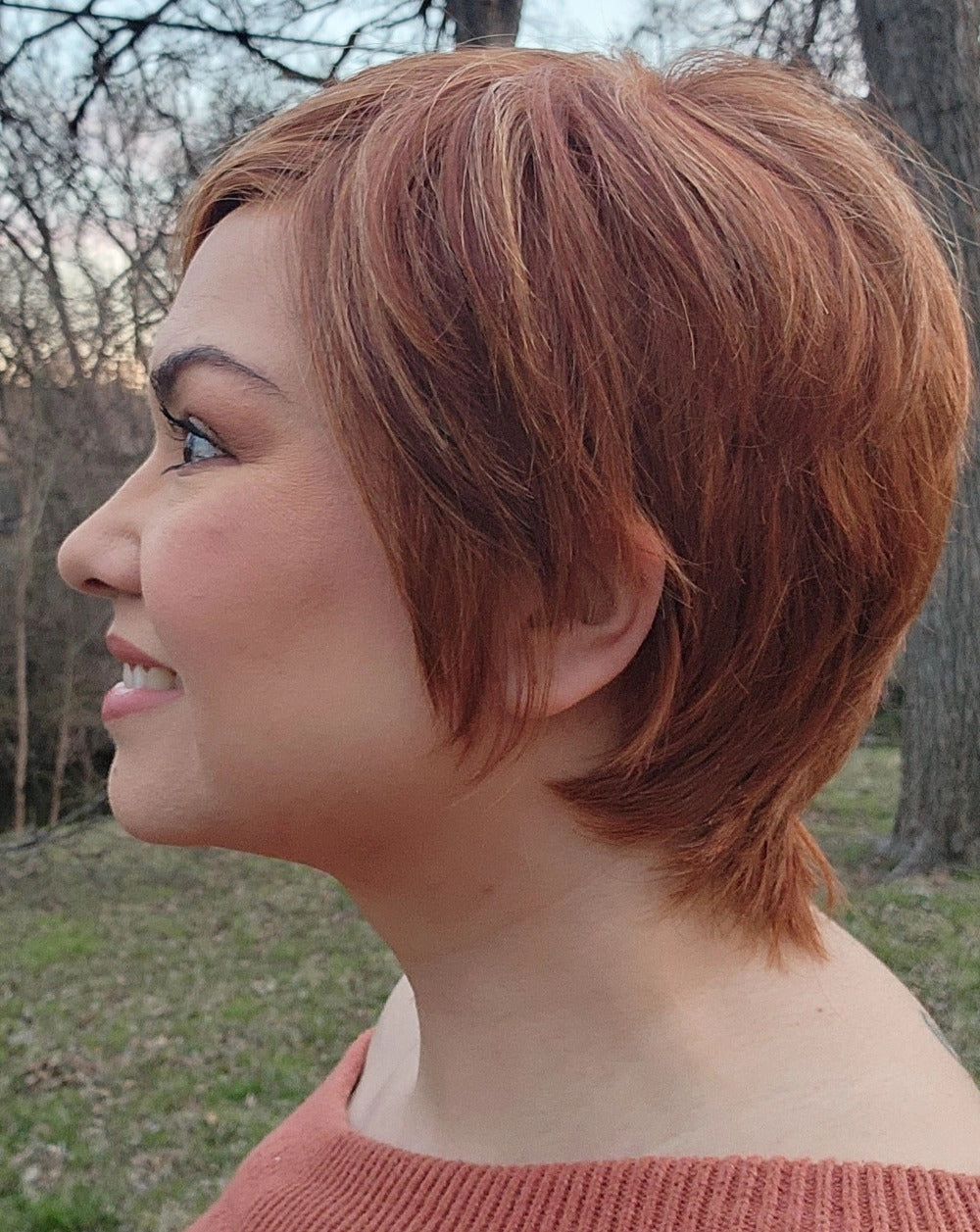 Billie Wig by Envy | Human Hair/Heat Friendly Synthetic Blend Hair | Average Cap