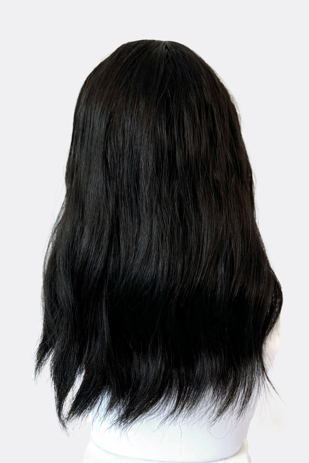 Black long wavy bob wig (lob): Sigrid
