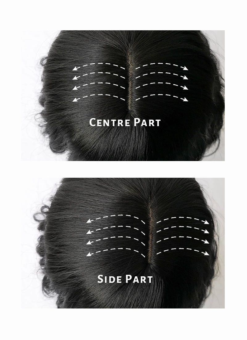 Black Wavy Bob Synthetic Wig NS152