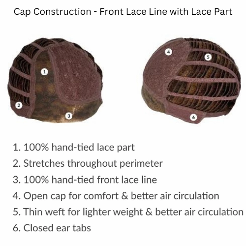 Blaze - Naturalle Front Lace Line Collection by Estetica Designs