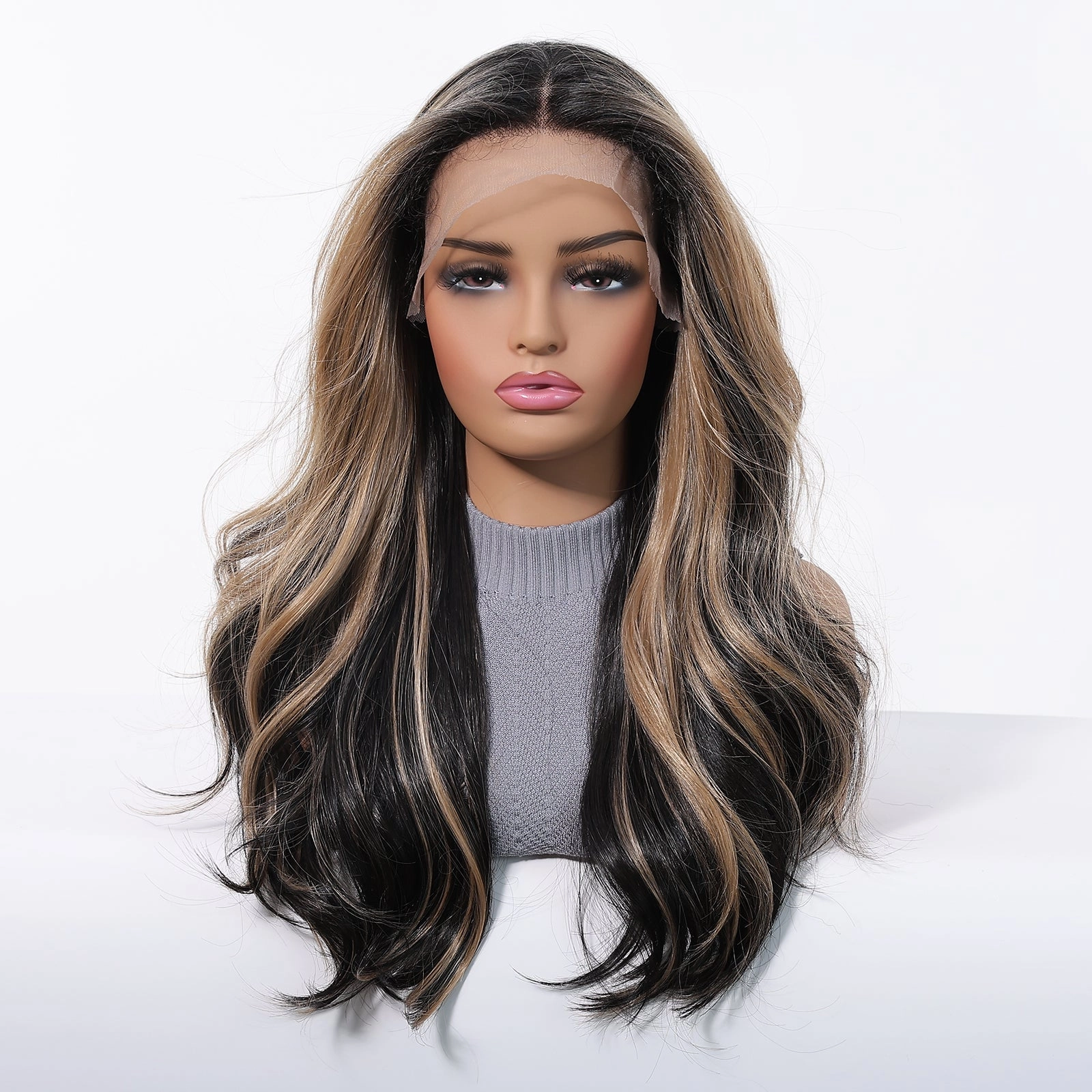 Blonde & Black 13x6 Lace Front Wig - MARKETPLACE