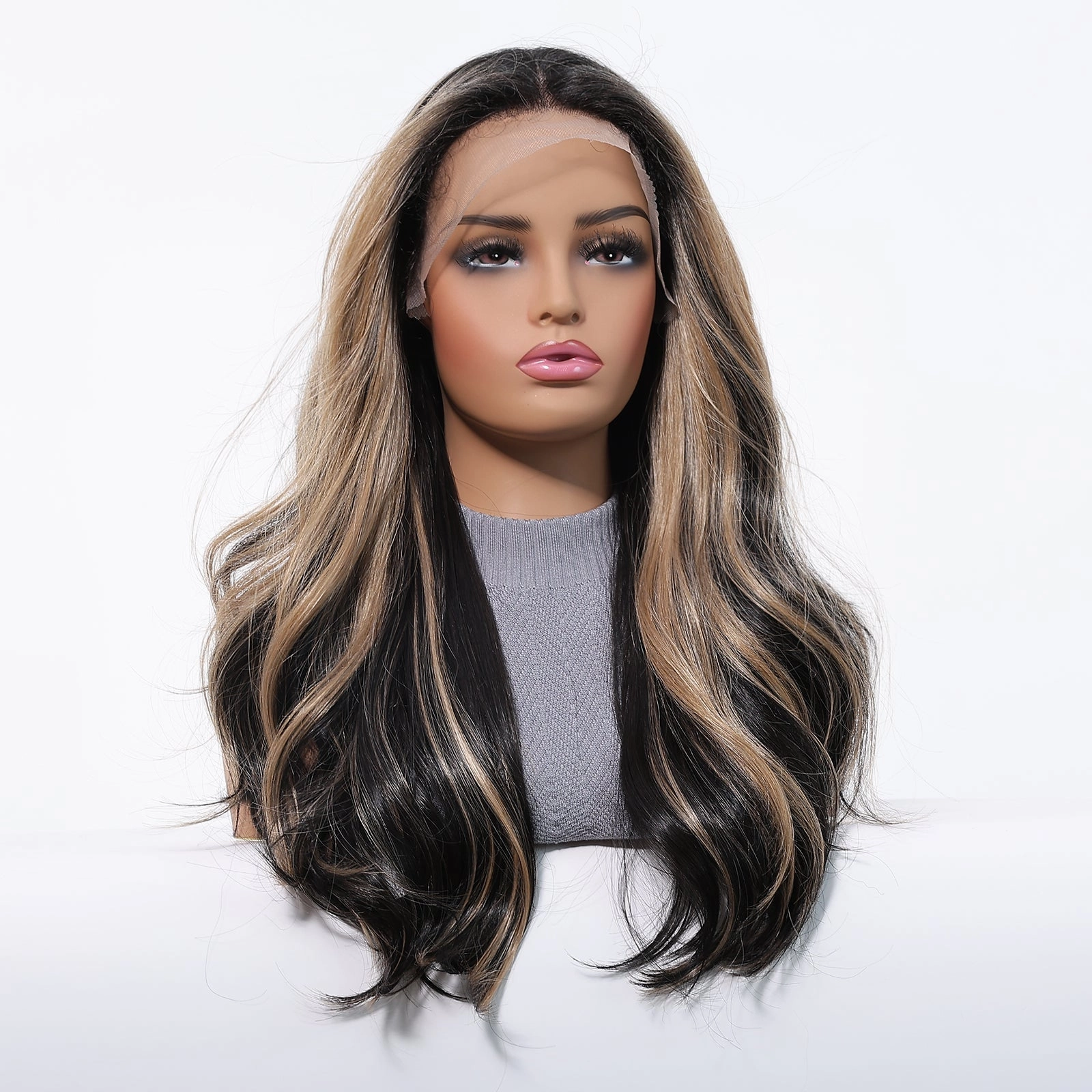 Blonde & Black 13x6 Lace Front Wig - MARKETPLACE