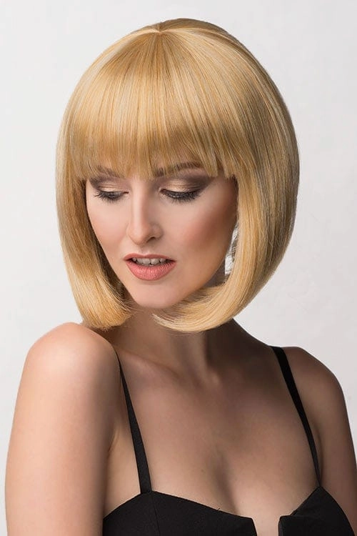 Blonde inverted bob wig: Rhiannon