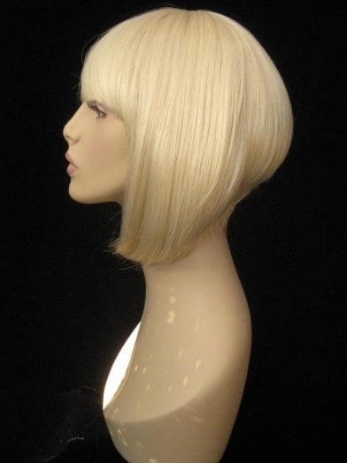 Blonde inverted bob wig: Rhiannon