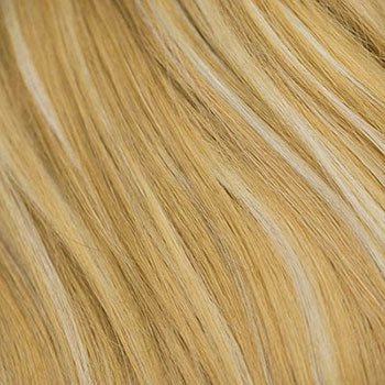 Blonde wig with waves and a side parting, 1940s style: Nancy