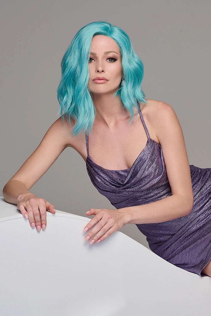 Blue Babe Wig by Hairdo | Heat Friendly Synthetic Hair | Average Cap