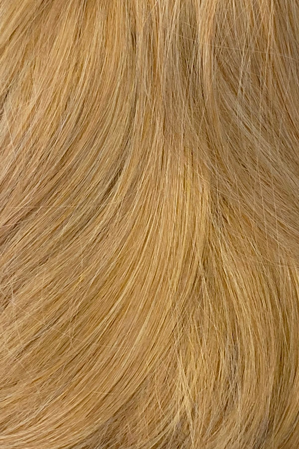Blunt blonde bob wig with fringe: Gracie