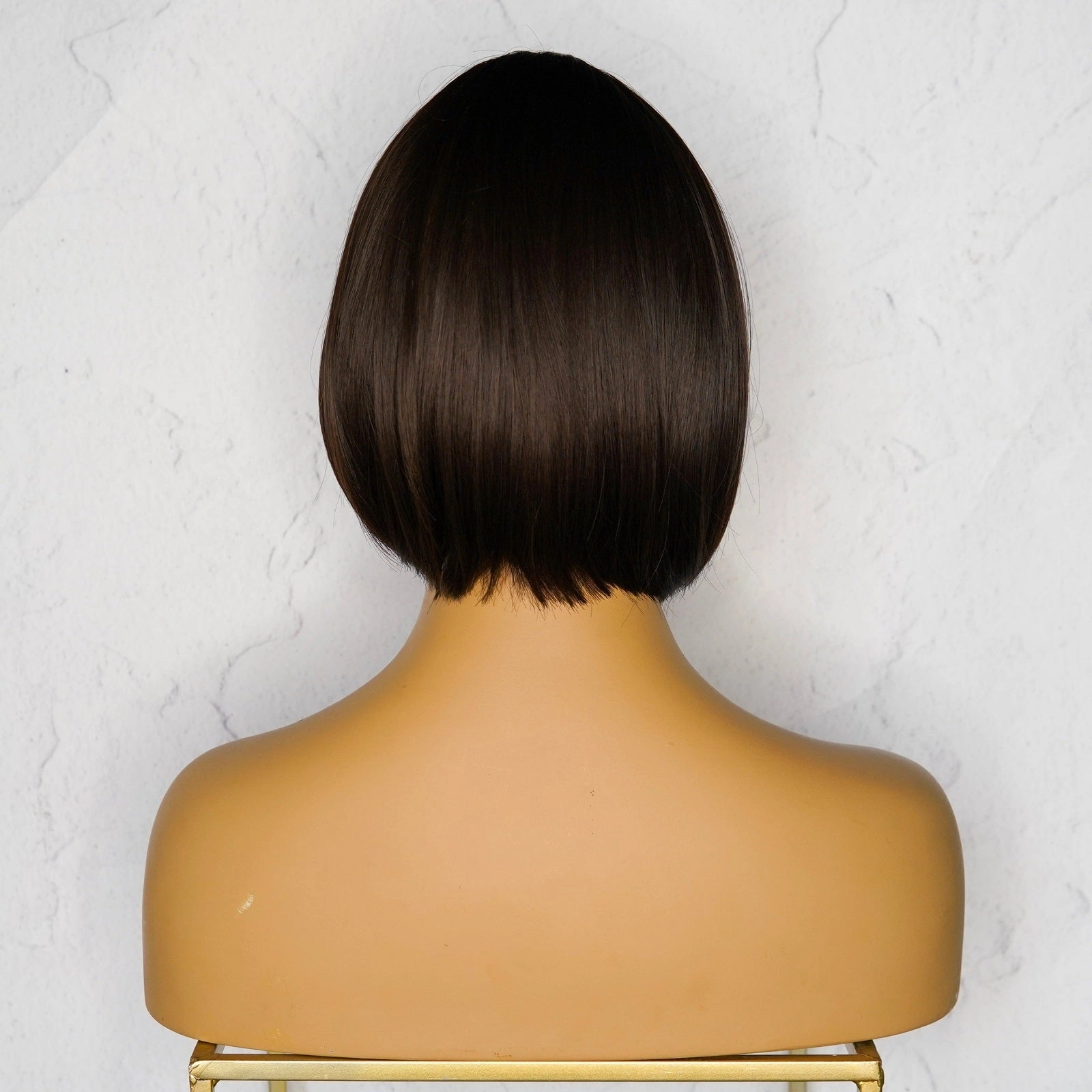 BLUNT DARK BROWN Fringe Wig