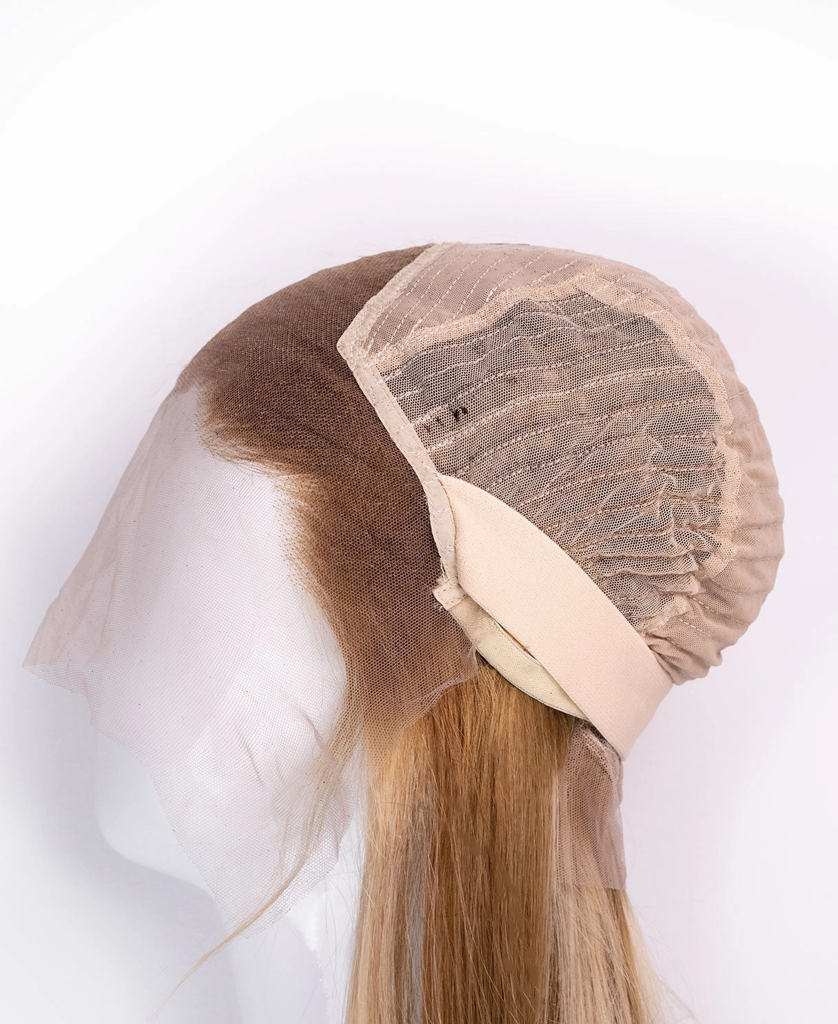 bob human wig - 10" blonde highlights.
