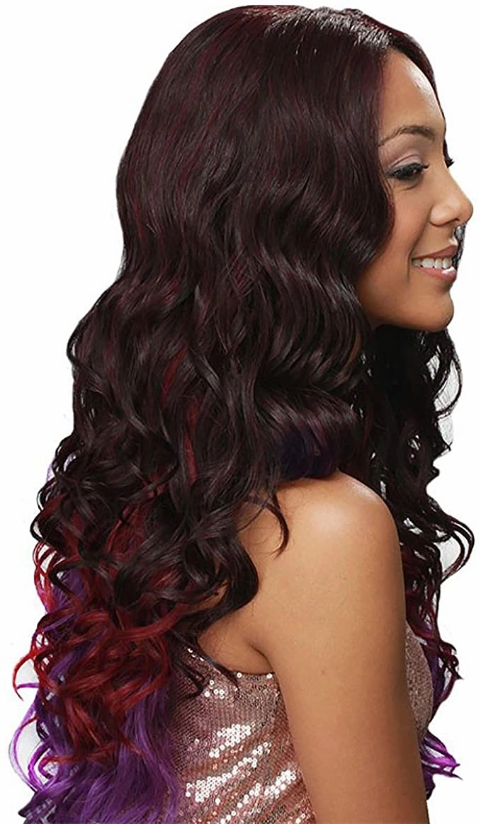 Bobbi Boss Synthetic Lace Front Wig - MLF54 BARBIE PINK