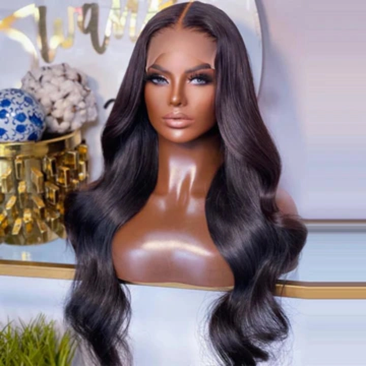 Body Wave Hair Glueless 5x5 HD Lace Closure Wig 100% Virgin Human Hair Wigs-Geeta Hair