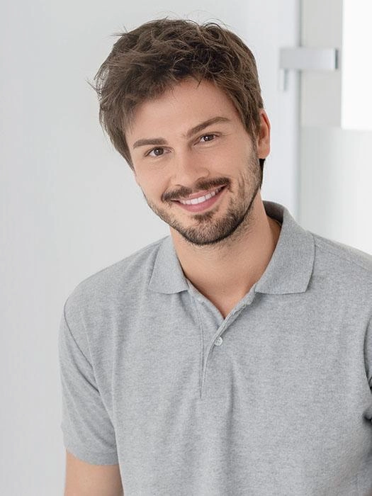 Brad | Synthetic Lace Front Wig (Mono Crown)