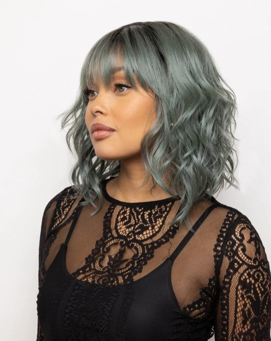 Breezy Wavez Wig by Rene of Paris | Heat Friendly Synthetic Hair | Average Cap