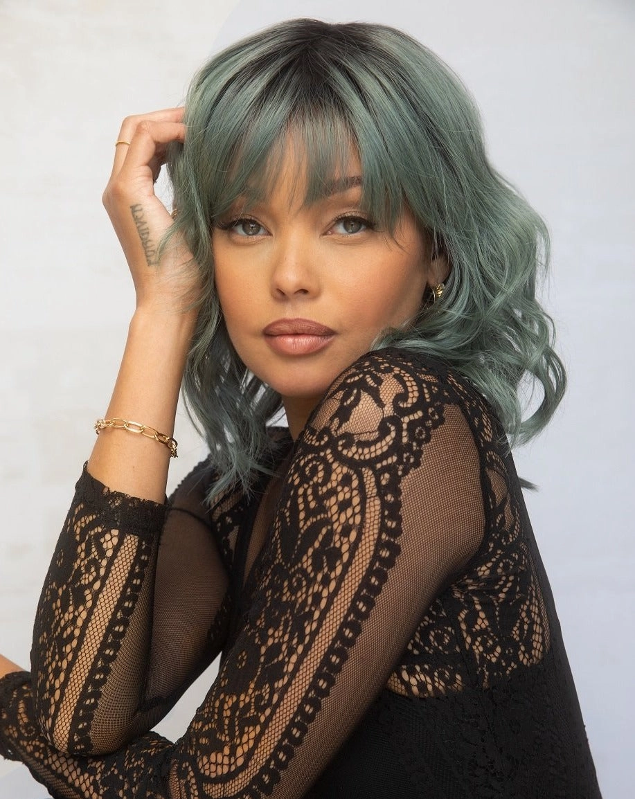 Breezy Wavez Wig by Rene of Paris | Heat Friendly Synthetic Hair | Average Cap